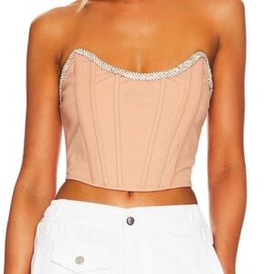 h:ours Sandy Top in Nude XS